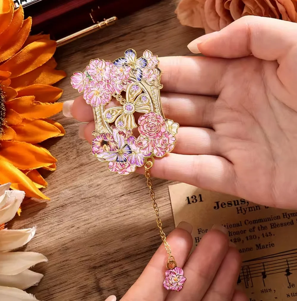 Choose 1: Enamel Metal Bookmark